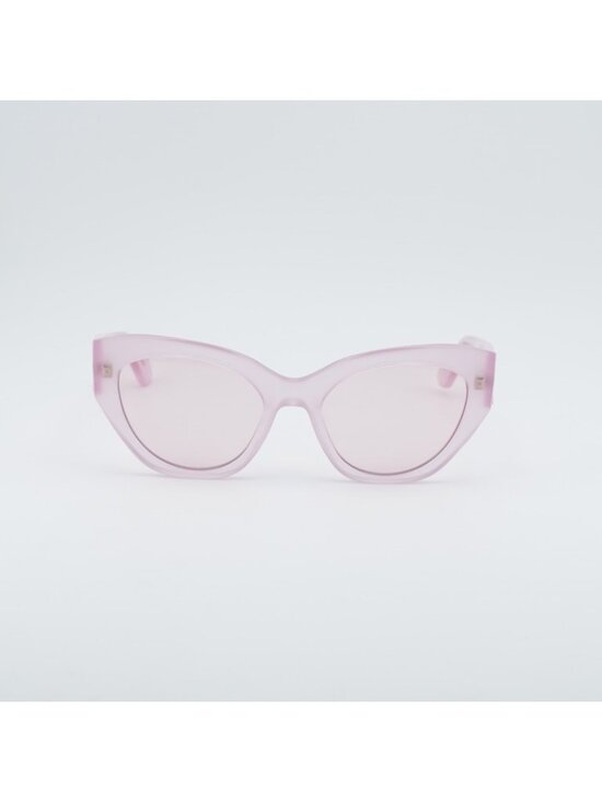 Salvatore Ferragamo SF1107S 663 Sunglasses Pink Cat Eye Frame, Pink Lenses main image 9